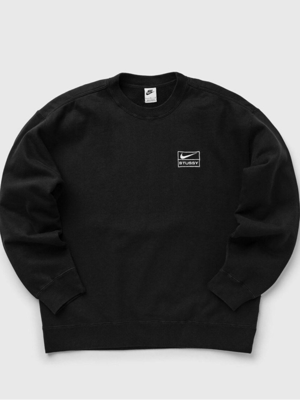NIKE X STUSSY WASHED FLEECE CREWNECK
